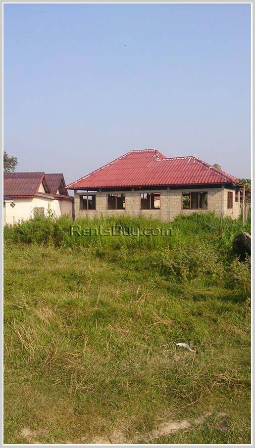 House-for-sale_5 ID: 2441 – Incompleted house near school of law in Muangnoi