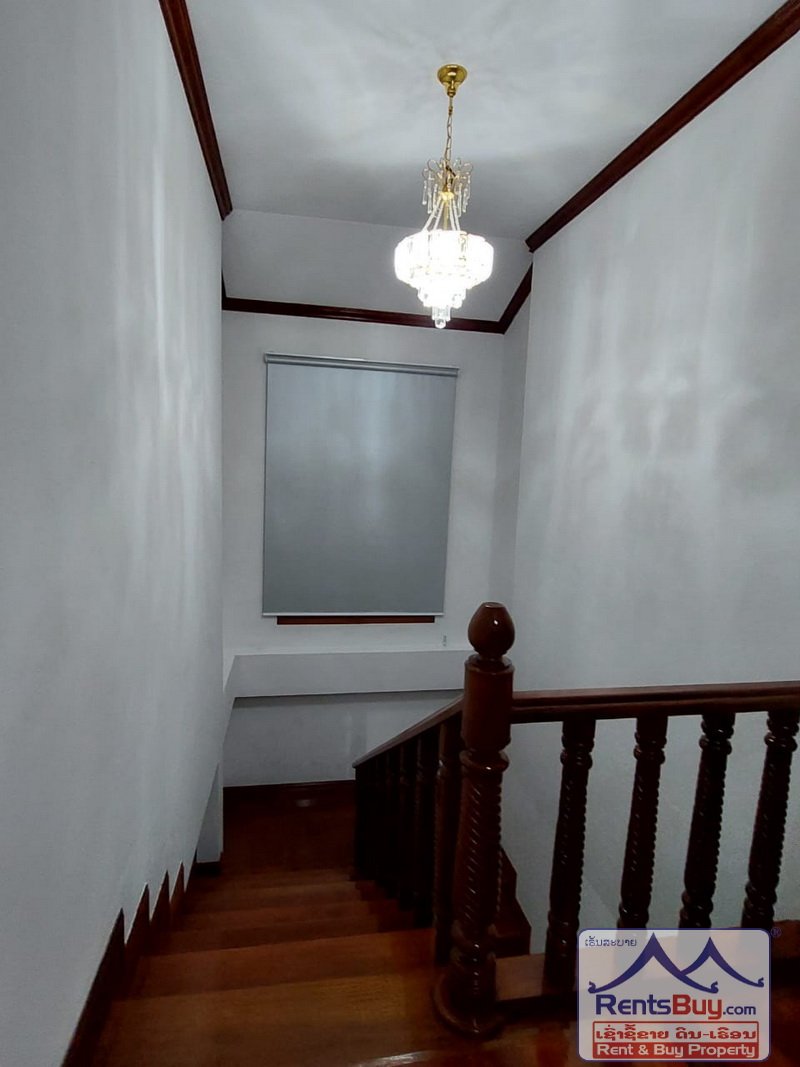 house for rent_01 ID: 3506 – Two storey villa house for rent with fully furnished near Simuang Supermarket