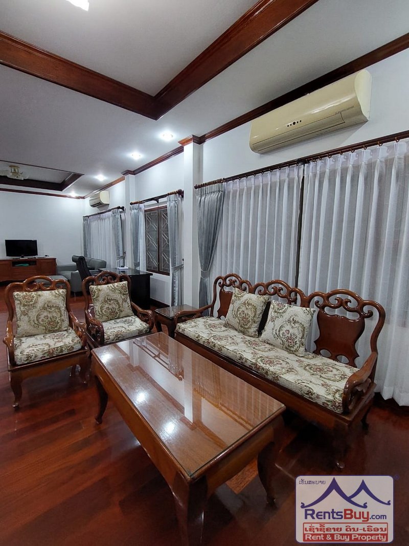 house for rent_02 ID: 3506 – Two storey villa house for rent with fully furnished near Simuang Supermarket