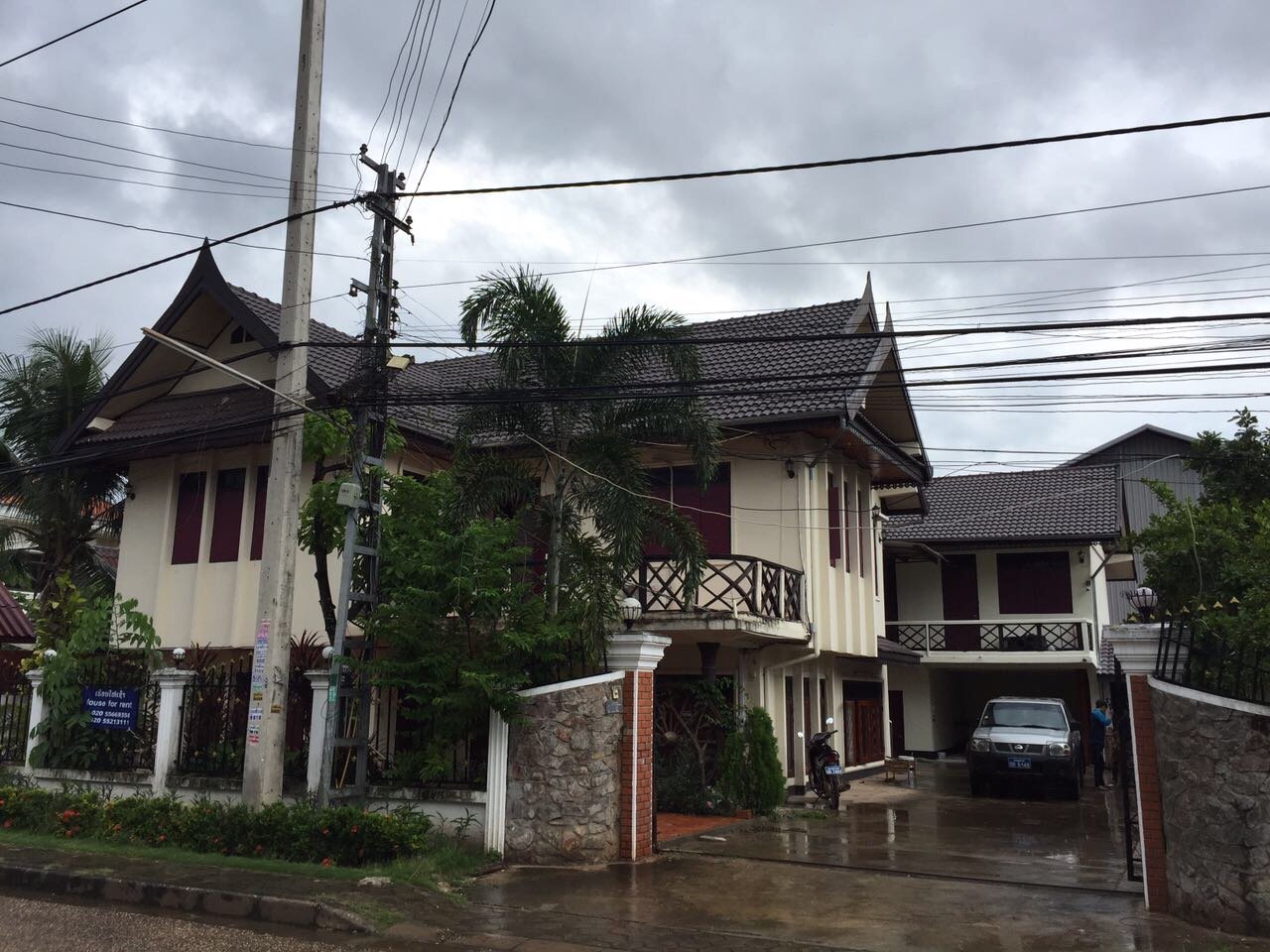 House-for-rent-Sikhottabong-Vientiane_Lao_02 ID: 3769 – Modern house between Mercure Hotel and Wattay Airport for rent
