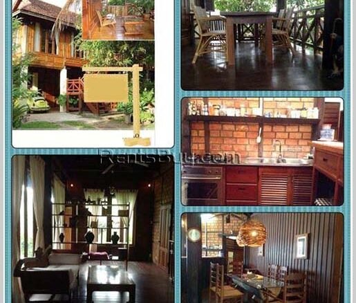 ID: 1794 – Lao style house with beautiful garden