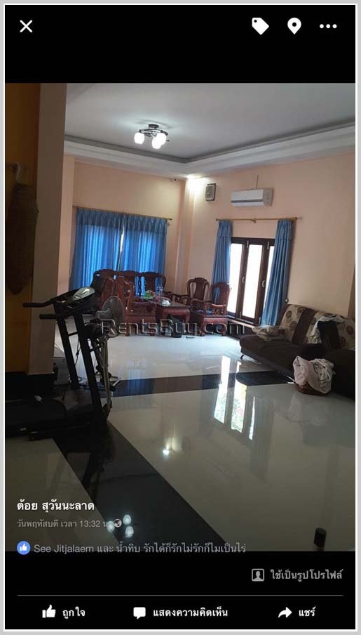House-for-sale-Chanthabouly-Vientiane-Lao20170503_0346 ID: 3602 – Contemporary house by pave road and fully furnished for sale