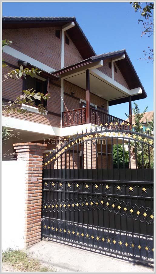 House-for-sale-Sisattanak-Vientiane-Lao_1 ID: 3008 – Spacious house in Lao community and near Mekong river for sale