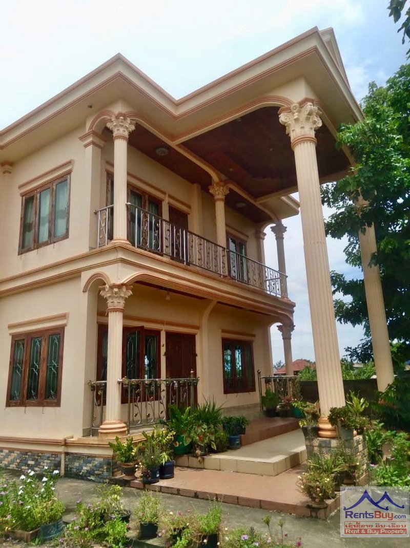 Houseforsalenearbeerlaobrewery13 4761-Nice residential house and guesthouse for sale in Hadxayfiong District near Beer Lao Brewery