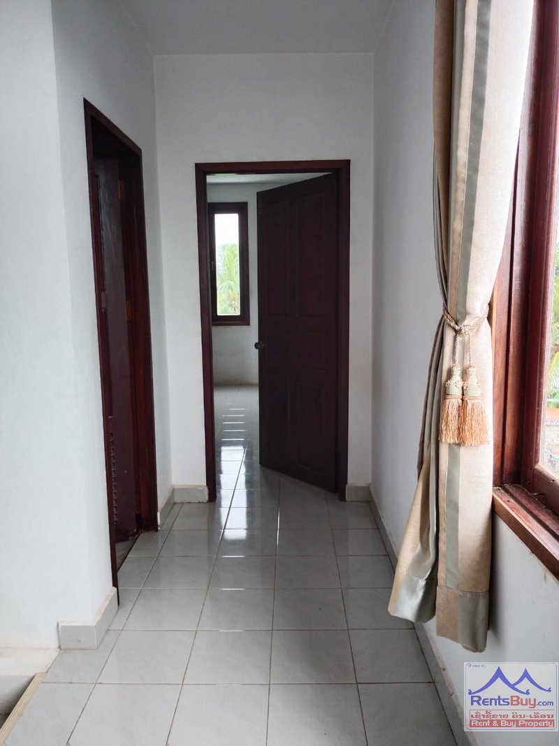 Shophouseforremntindankhamvillage04 4780-Shophouse for sale in Dankham Village, Sikhottabong near Mekong River