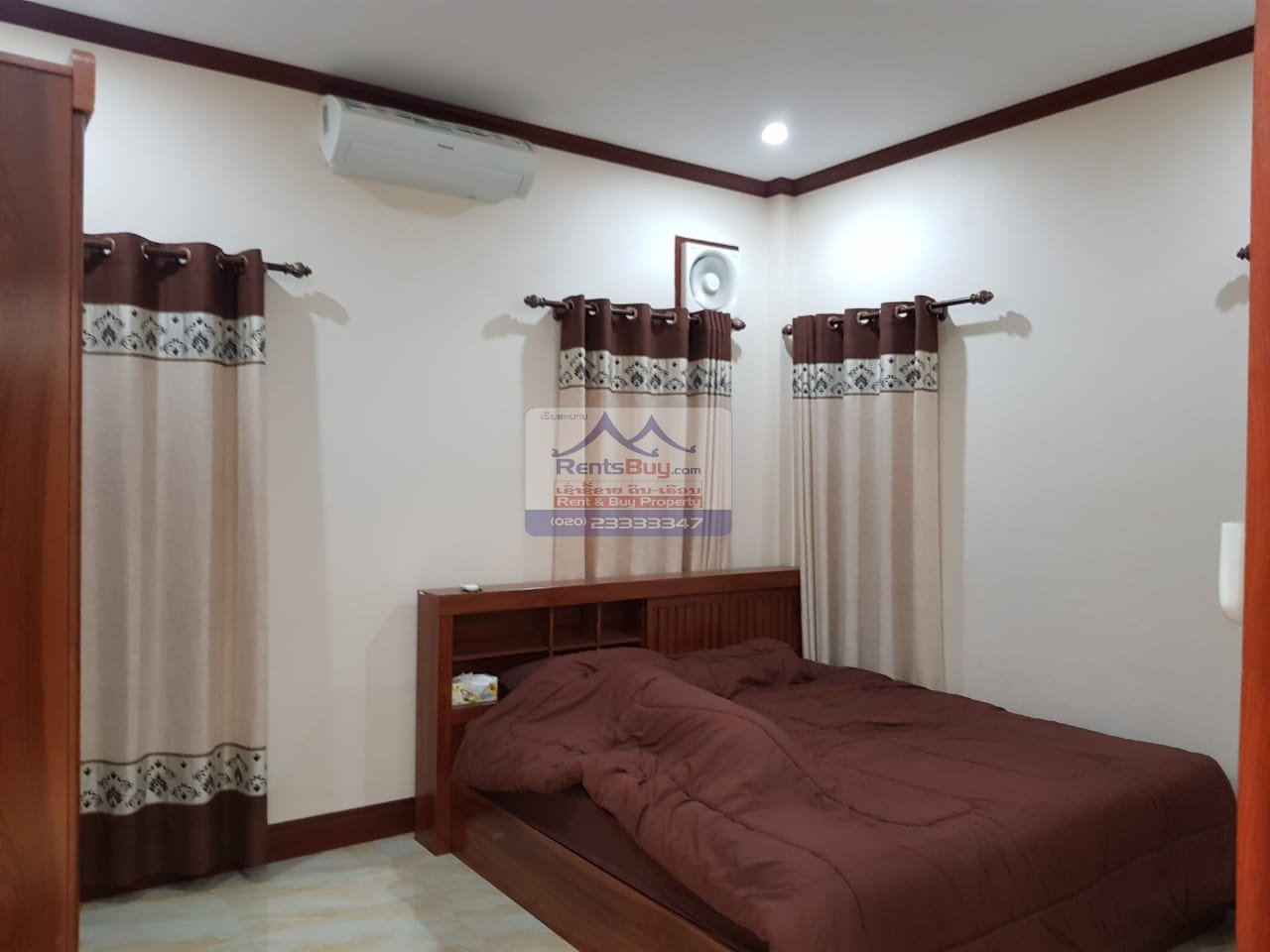 3679- Modern house for rent in Saphanthong Village near VIS