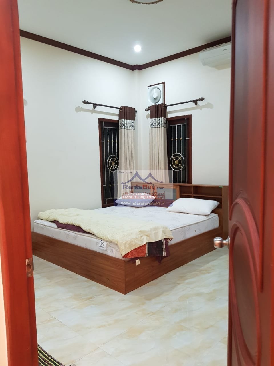3679- Modern house for rent in Saphanthong Village near VIS