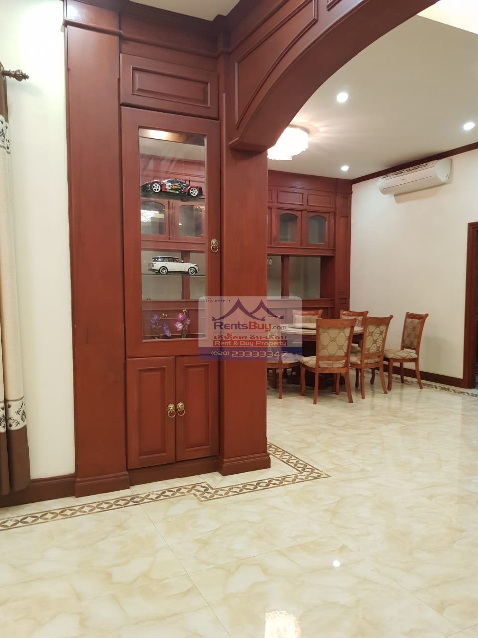 3679- Modern house for rent in Saphanthong Village near VIS