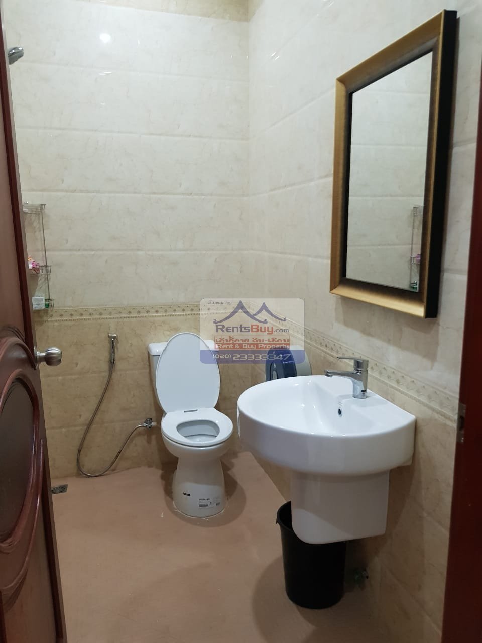 3679- Modern house for rent in Saphanthong Village near VIS