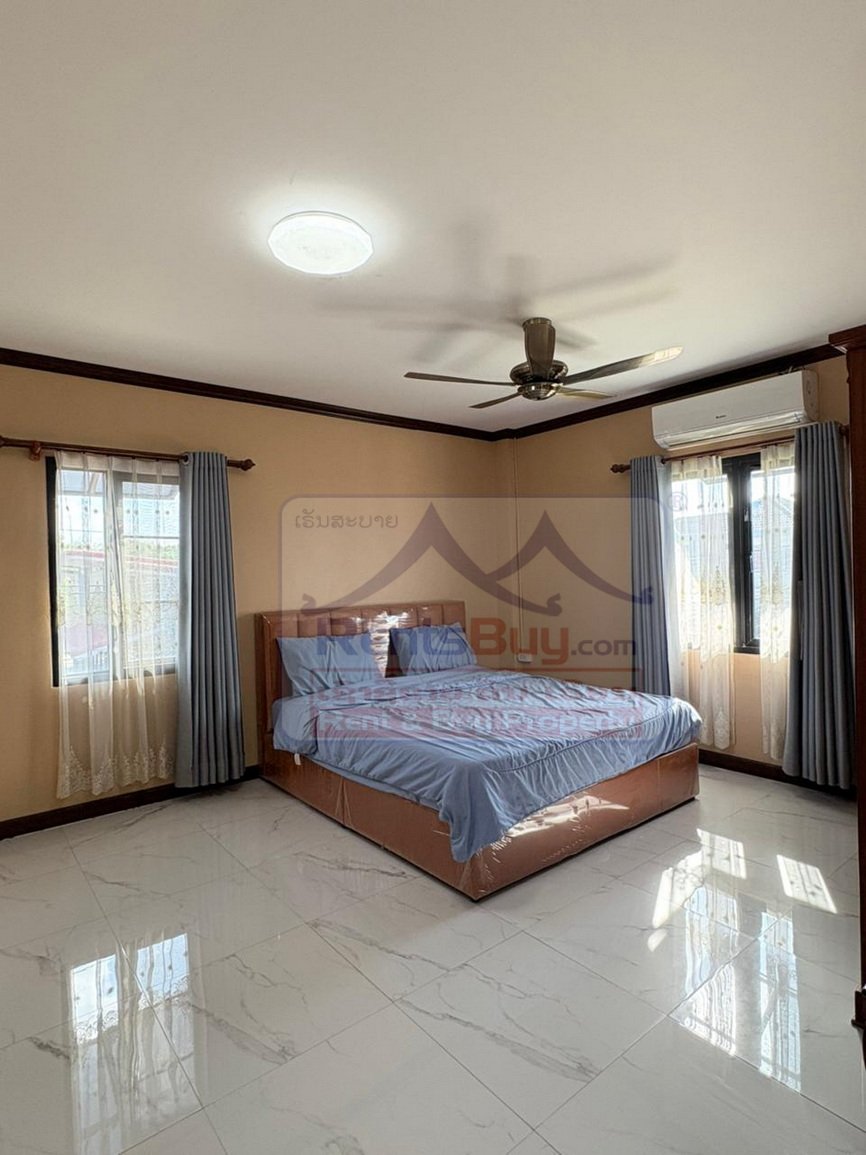 4759-Nice house for rent in Donkoi Village near Sethathirath hospital