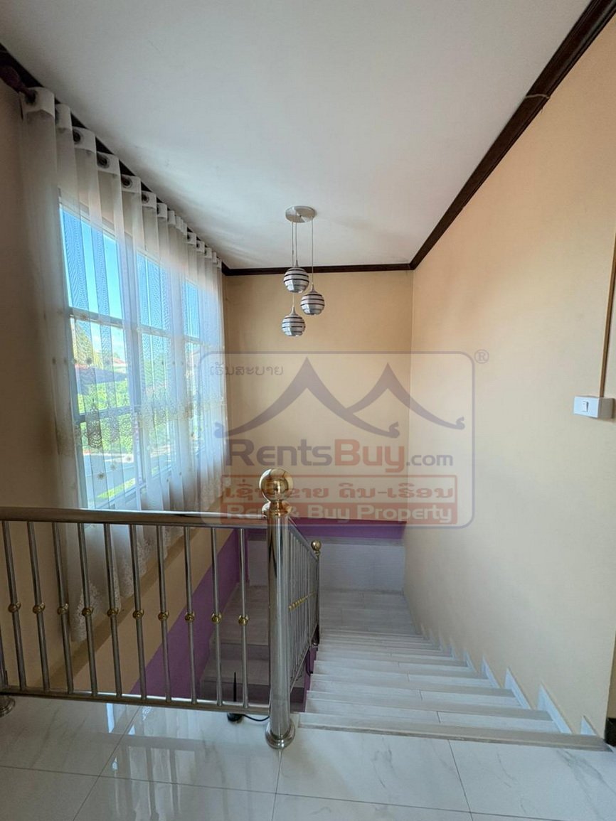 4759-Nice house for rent in Donkoi Village near Sethathirath hospital