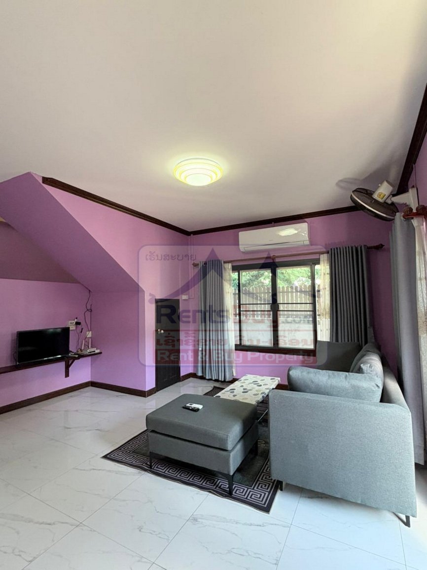 4759-Nice house for rent in Donkoi Village near Sethathirath hospital