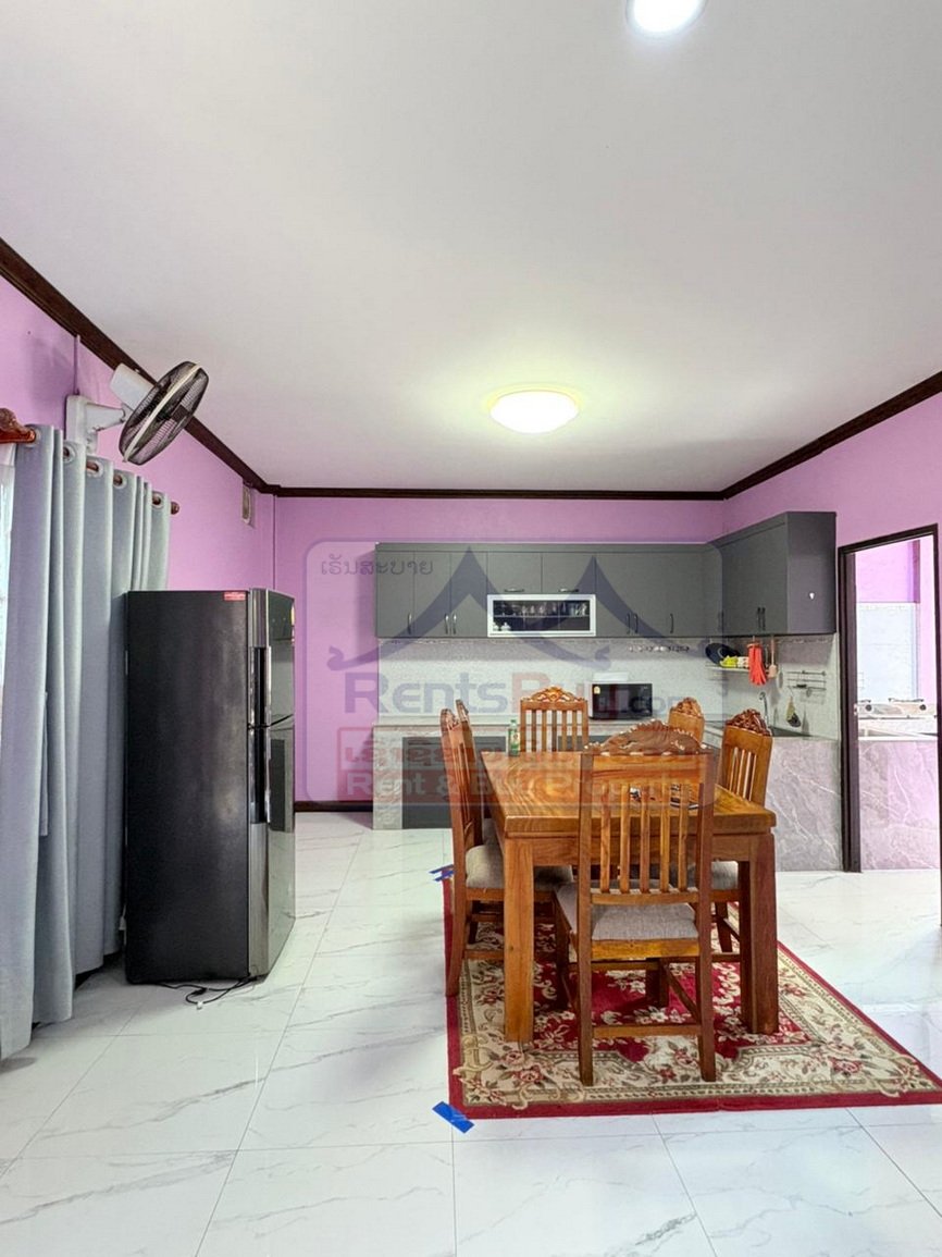 4759-Nice house for rent in Donkoi Village near Sethathirath hospital