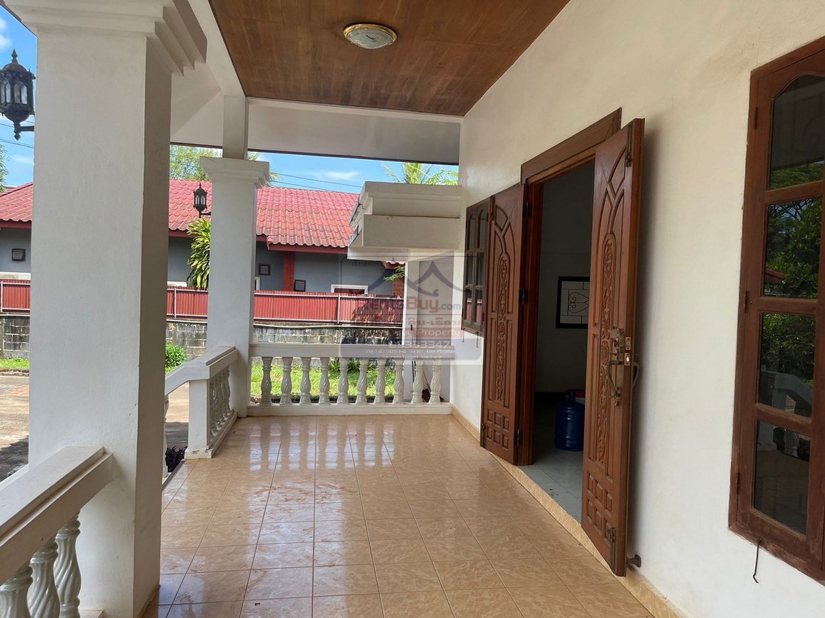 4771-House for Rent in Samkhay Village, Saysettha District near Vientiane Lakeview