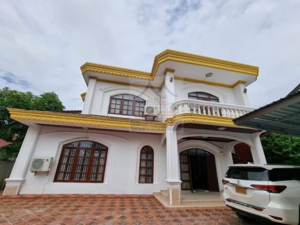 4784-Villa for rent in Hongkae Village, Saysettha District near Thatluang Square
