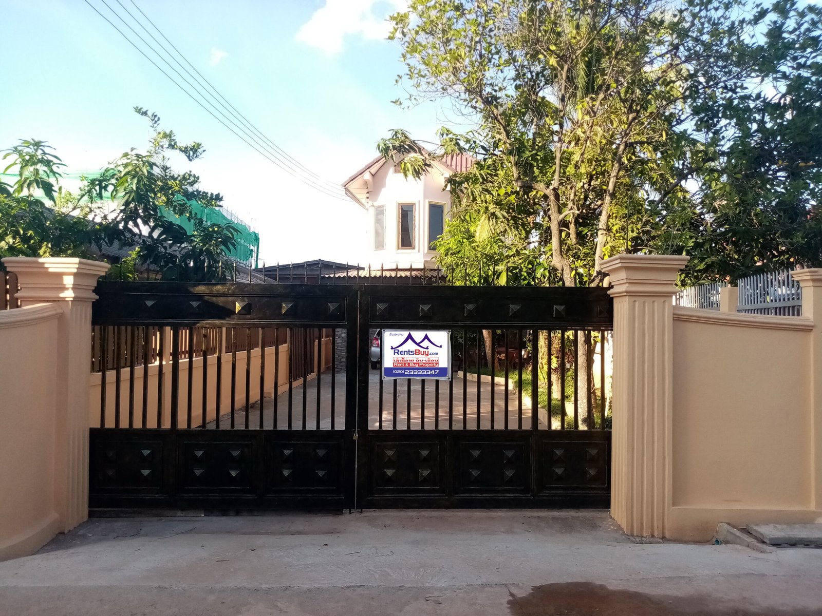 4837-Villa for rent in Phonpapao Village Sisatttanak near Lanexang Sport Center