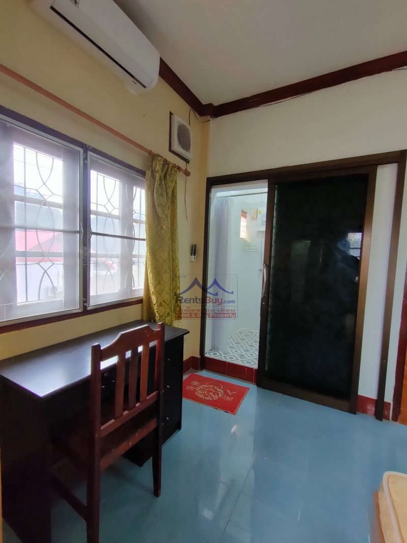 two floors villa17 4895-The nice house close to the road near Sengdara Fitness Center available for rent