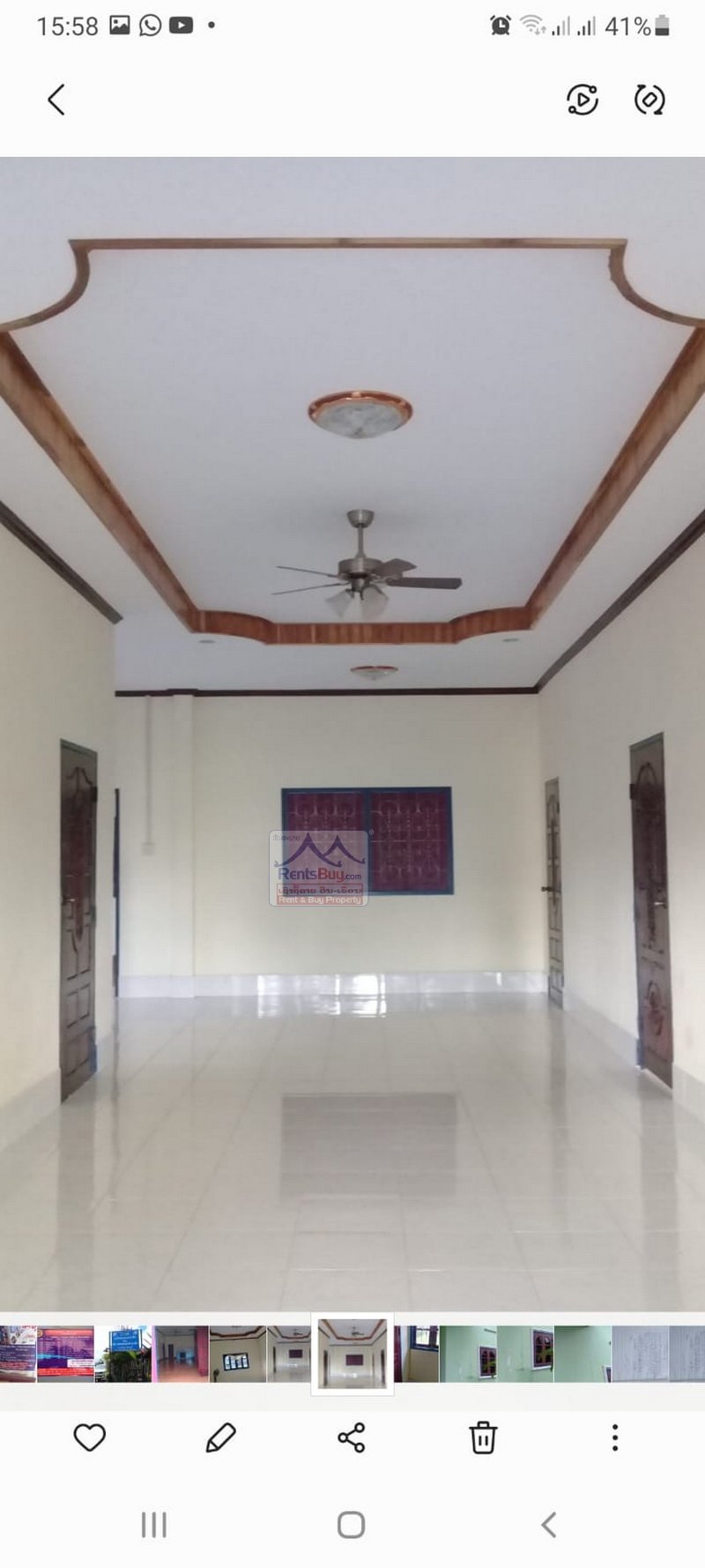 villahouseaffordablethatluangforrent10 4934-Cozy Affordable Villa in Lao community after Huakua (local fresh community market) market for rent