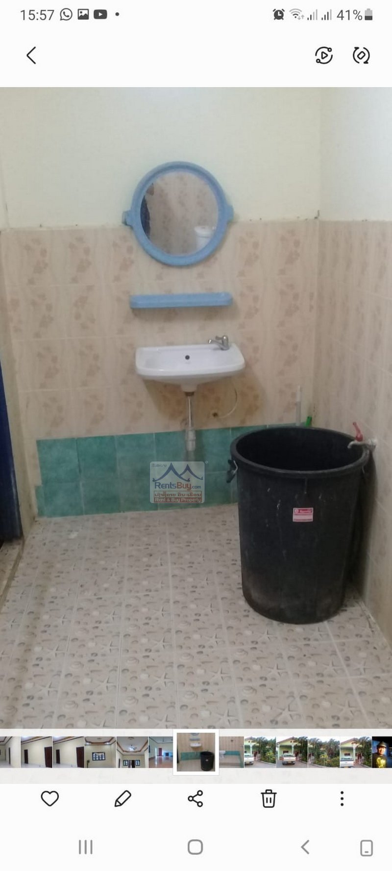 villahouseaffordablethatluangforrent12 4934-Cozy Affordable Villa in Lao community after Huakua (local fresh community market) market for rent