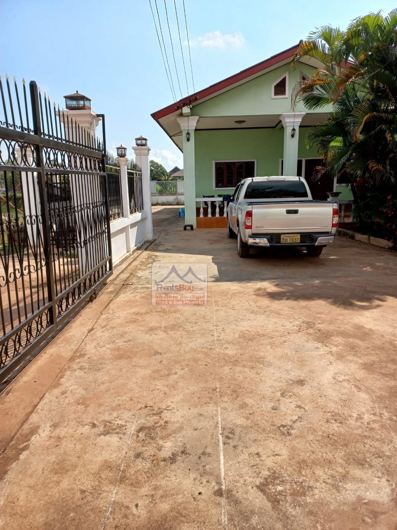 villahouseaffordablethatluangforrent13 4934-Cozy Affordable Villa in Lao community after Huakua (local fresh community market) market for rent