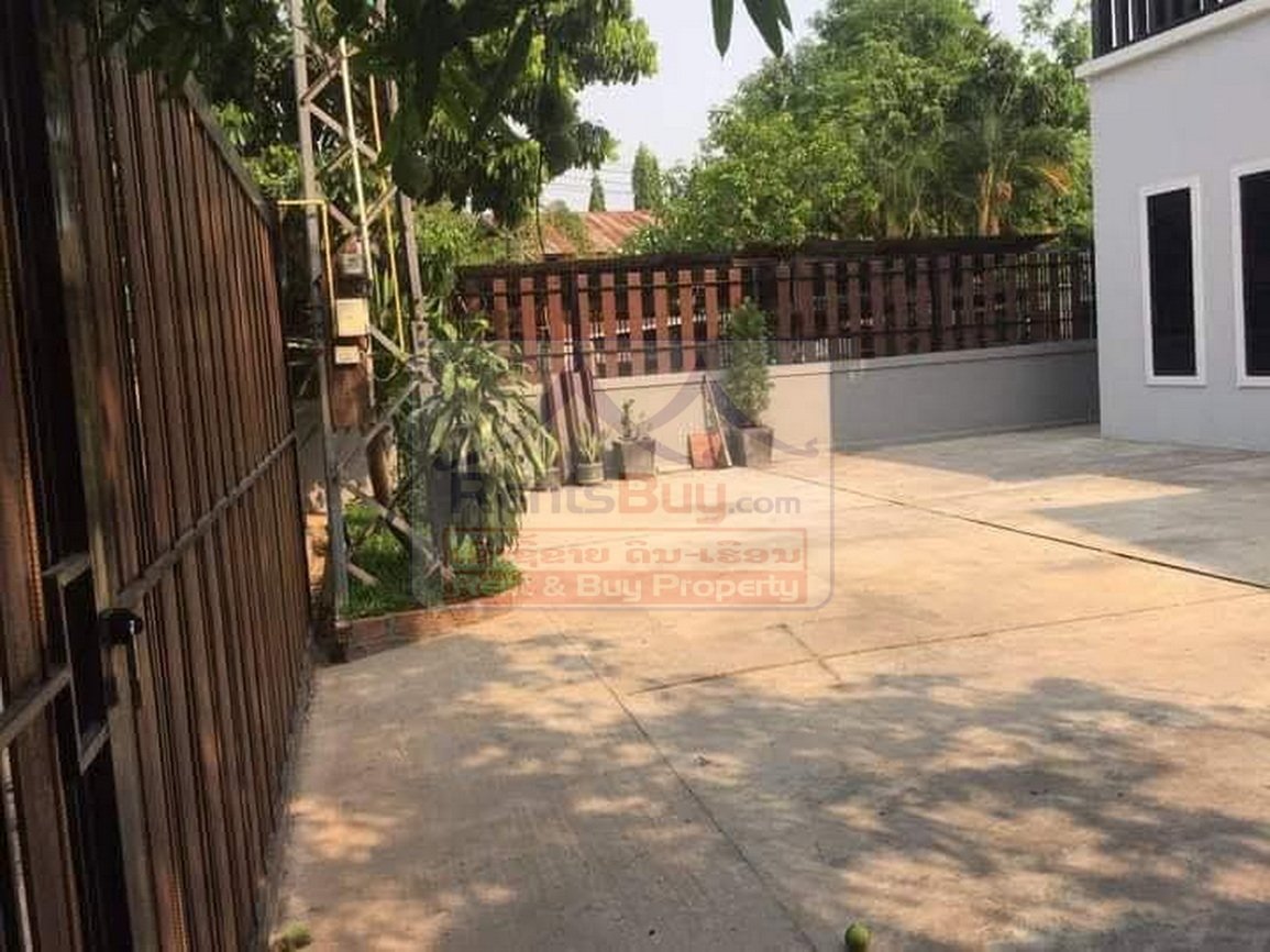 houseforrent01 4969-The nice 2 floors modern house for rent with fully furnished near Vientiane International School.