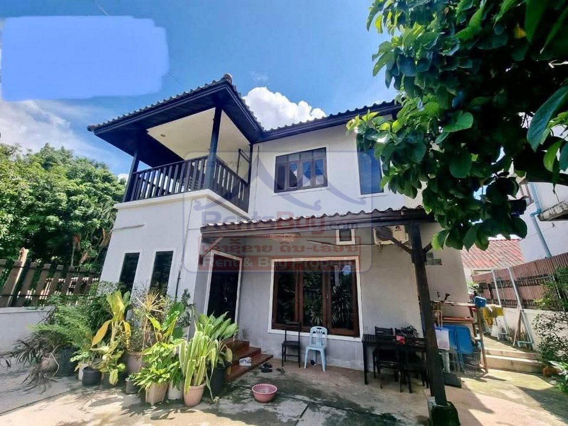 houseforrent03 4969-The nice 2 floors modern house for rent with fully furnished near Vientiane International School.
