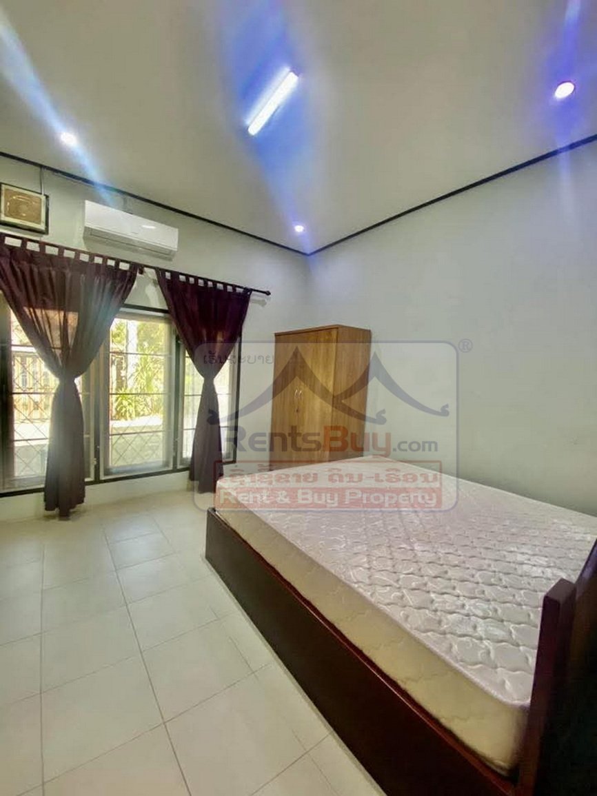 houseforrent06 4969-The nice 2 floors modern house for rent with fully furnished near Vientiane International School.
