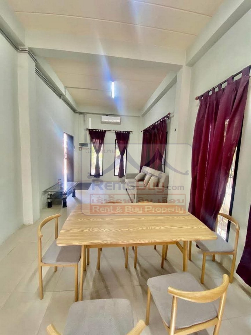 houseforrent07 4969-The nice 2 floors modern house for rent with fully furnished near Vientiane International School.