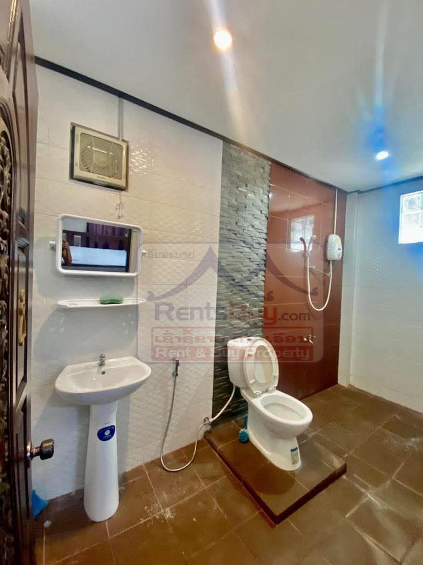 houseforrent09 4969-The nice 2 floors modern house for rent with fully furnished near Vientiane International School.