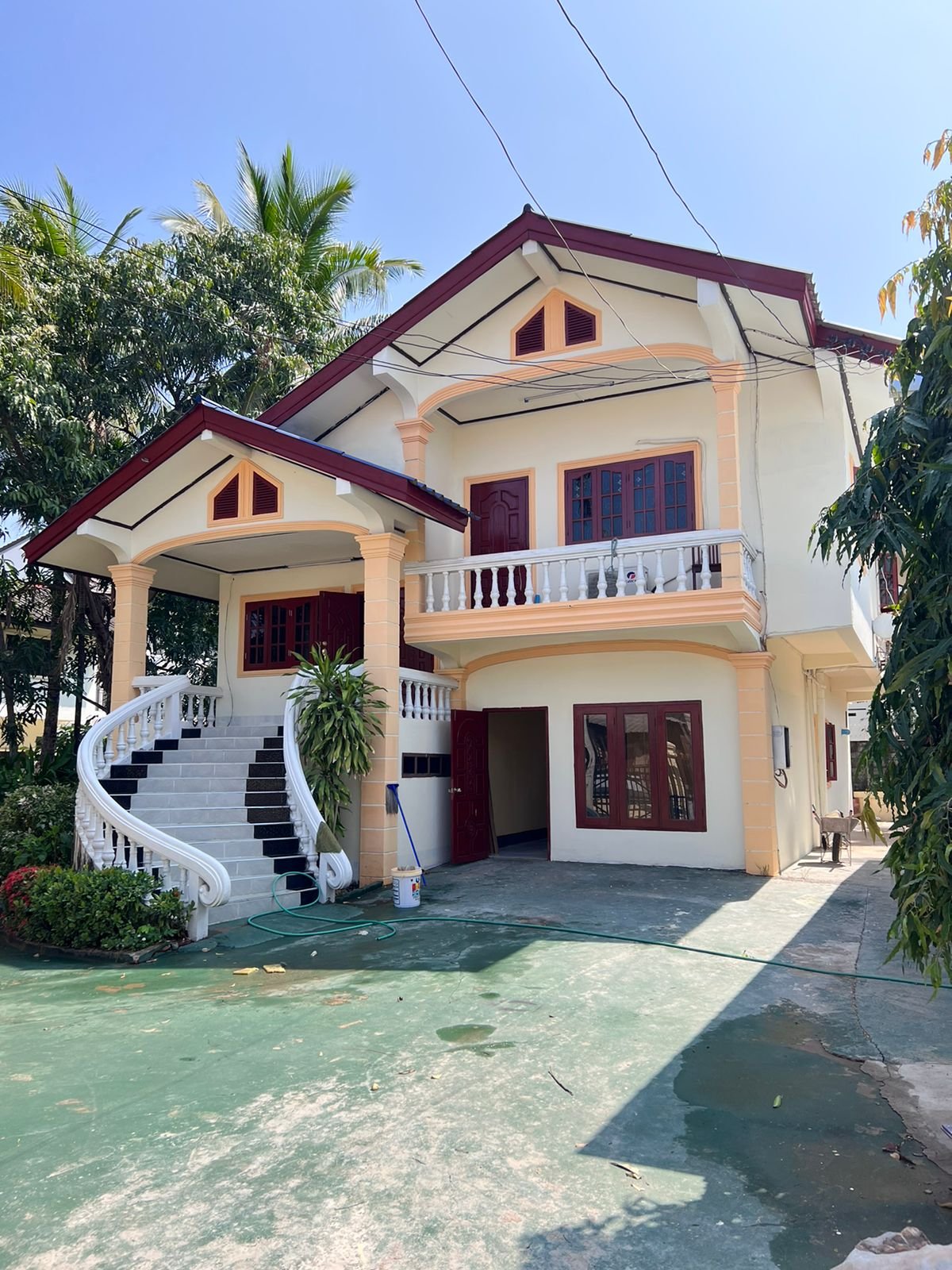 5061-Beautiful house for rent near Thatluang and Patuxay