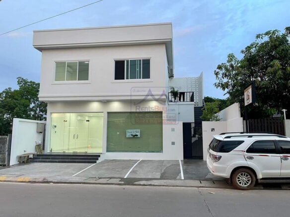 5118-Modern shop house near Asean Mall and Lao Youth Union Cabinet Office for rent
