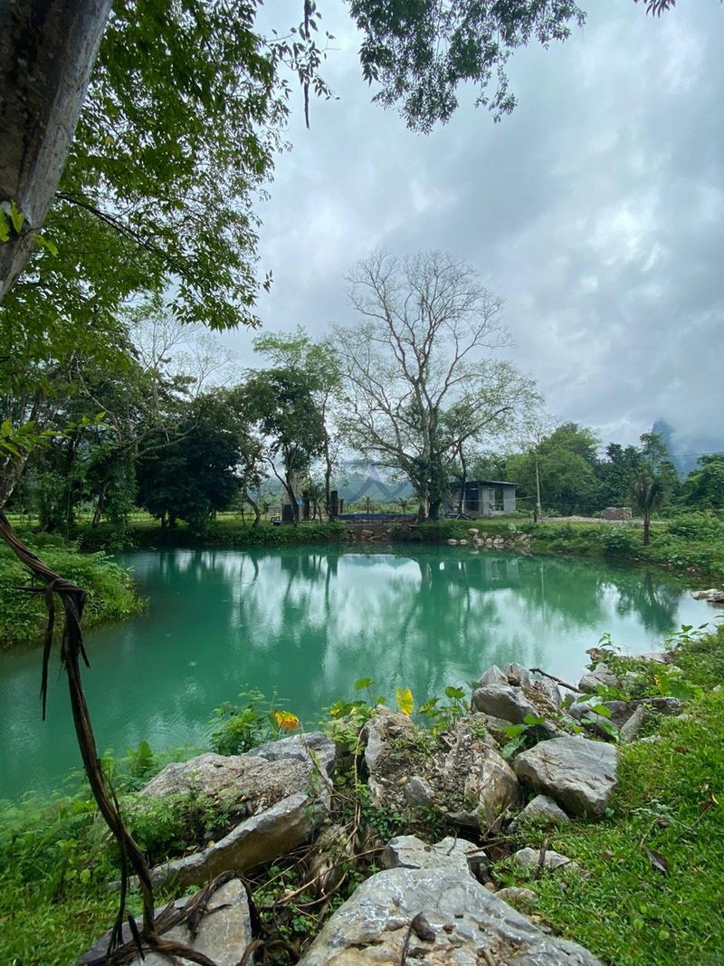 5132-Blue Lagoon Resort in Vangvieng for sale.