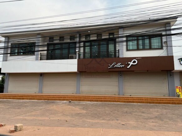 5092 – Shop house at the front of National University of Laos for rent