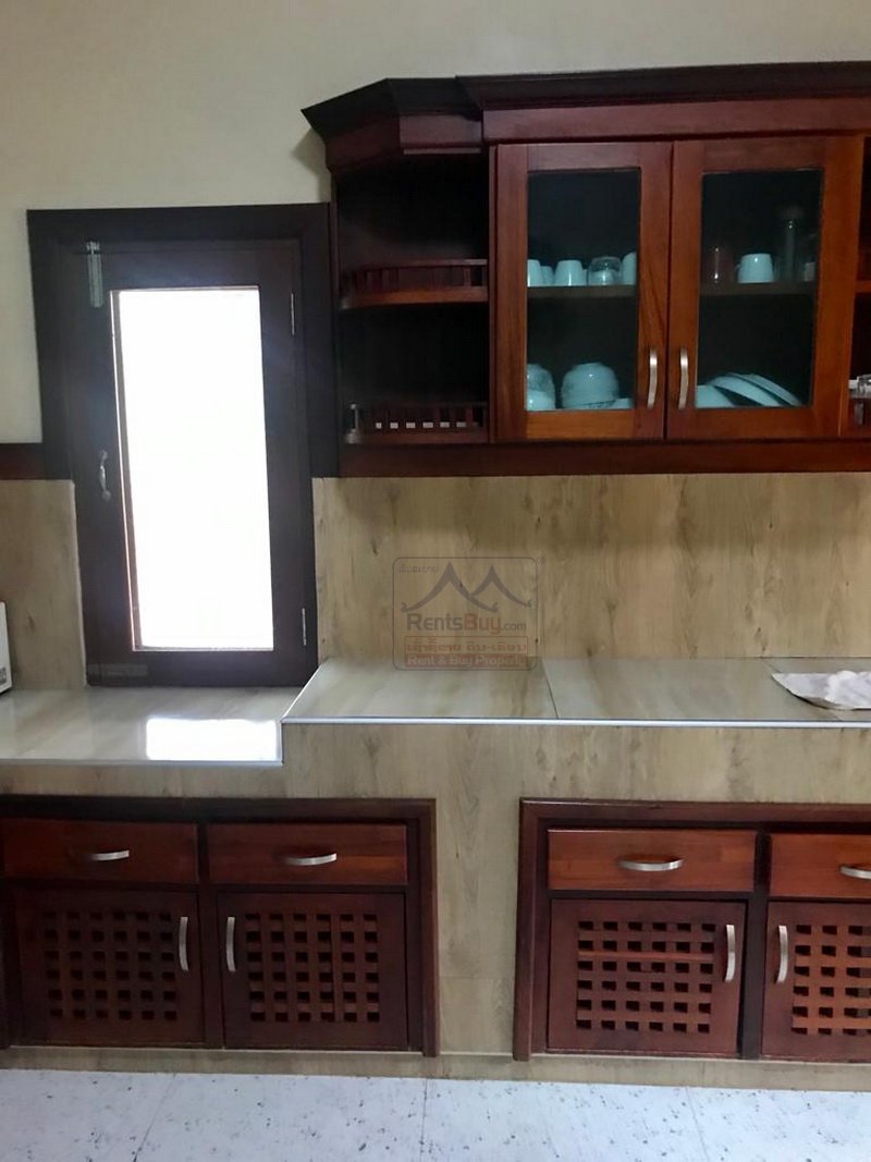 2592 – one floor Lao contemporary house for rent near Wattay Airport with fully furnished!