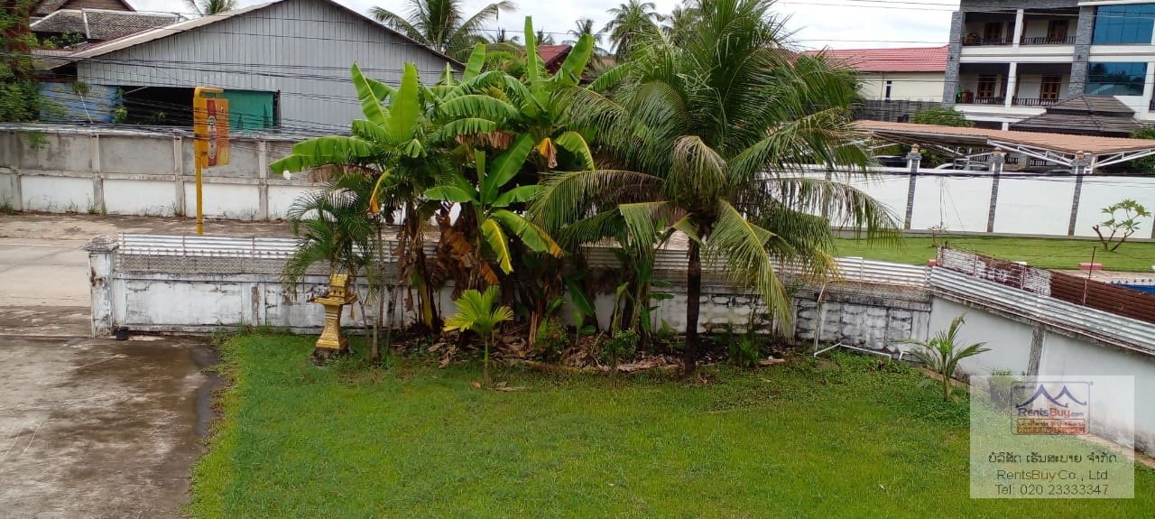 5343-Two storey Lao Style House for rent near Russian Embassy