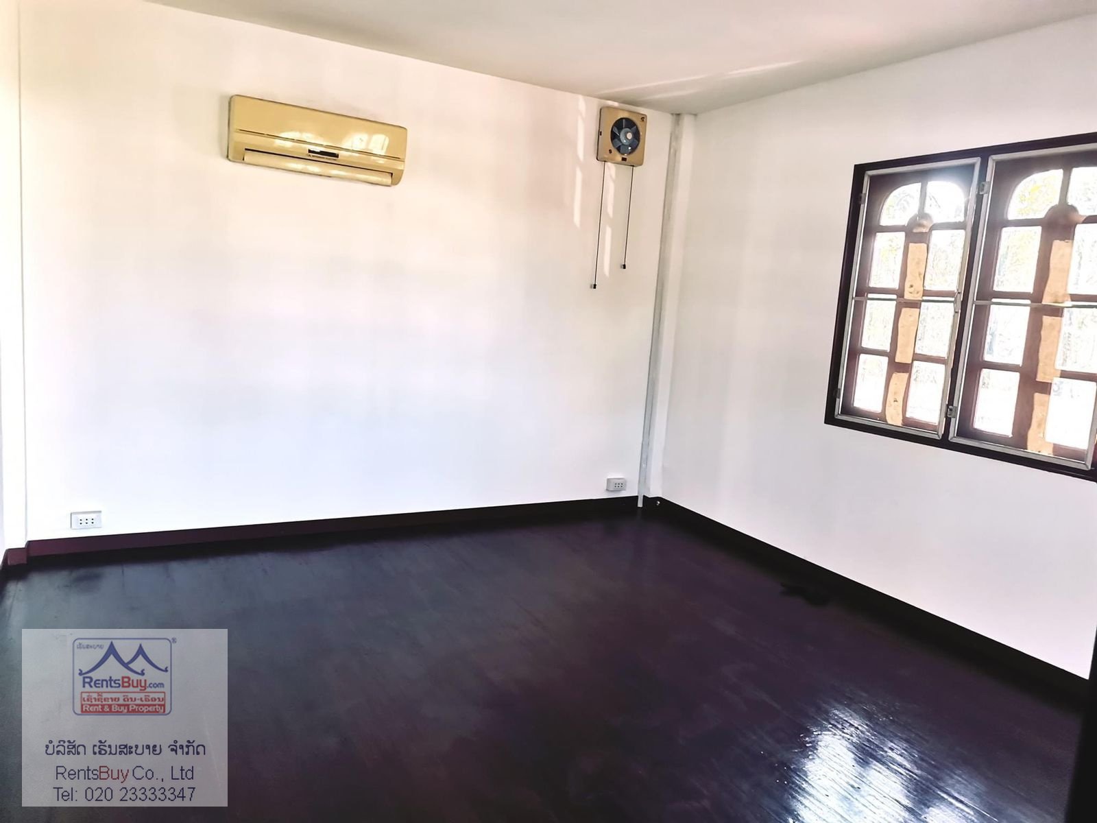 5343-Two storey Lao Style House for rent near Russian Embassy