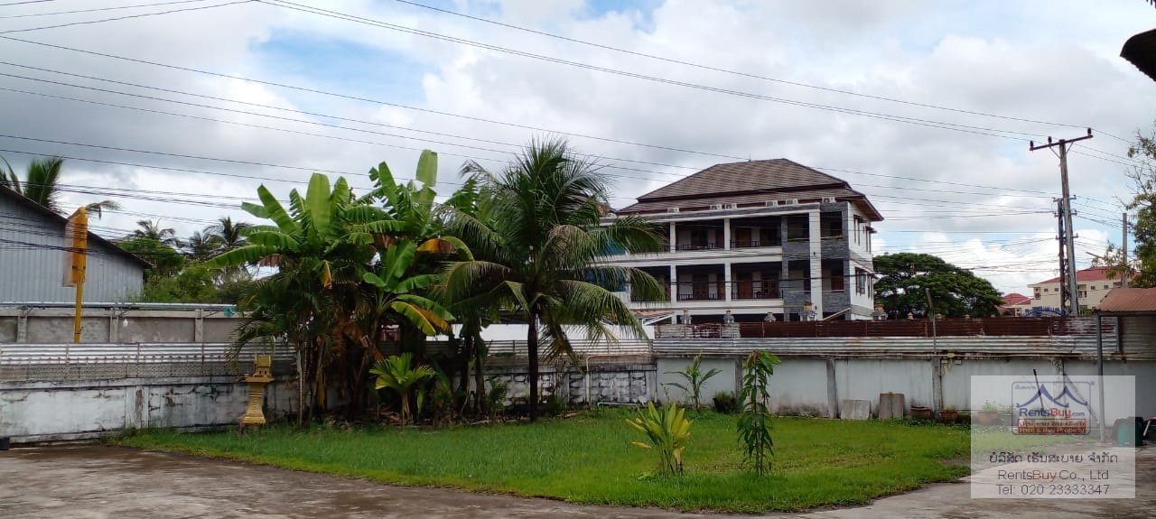 5343-Two storey Lao Style House for rent near Russian Embassy