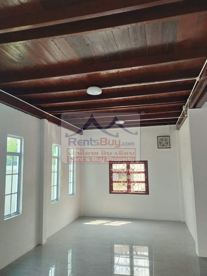 newlybuiltLaoStyleHousefoeren_6 5329-A newly built Lao Style House for rent near Dondeng Inter Golf