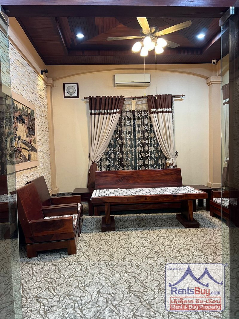 Villa house for rent_02 5395-Two storey Modern house for rent near Thatluang Plaza