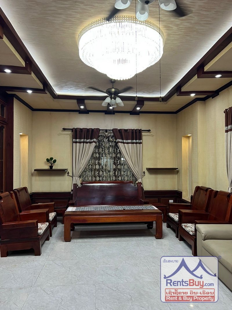 Villa house for rent_04 5395-Two storey Modern house for rent near Thatluang Plaza