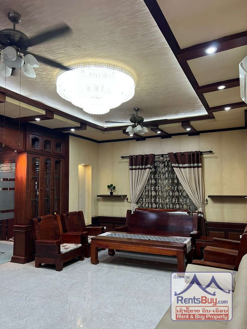 Villa house for rent_07 5395-Two storey Modern house for rent near Thatluang Plaza