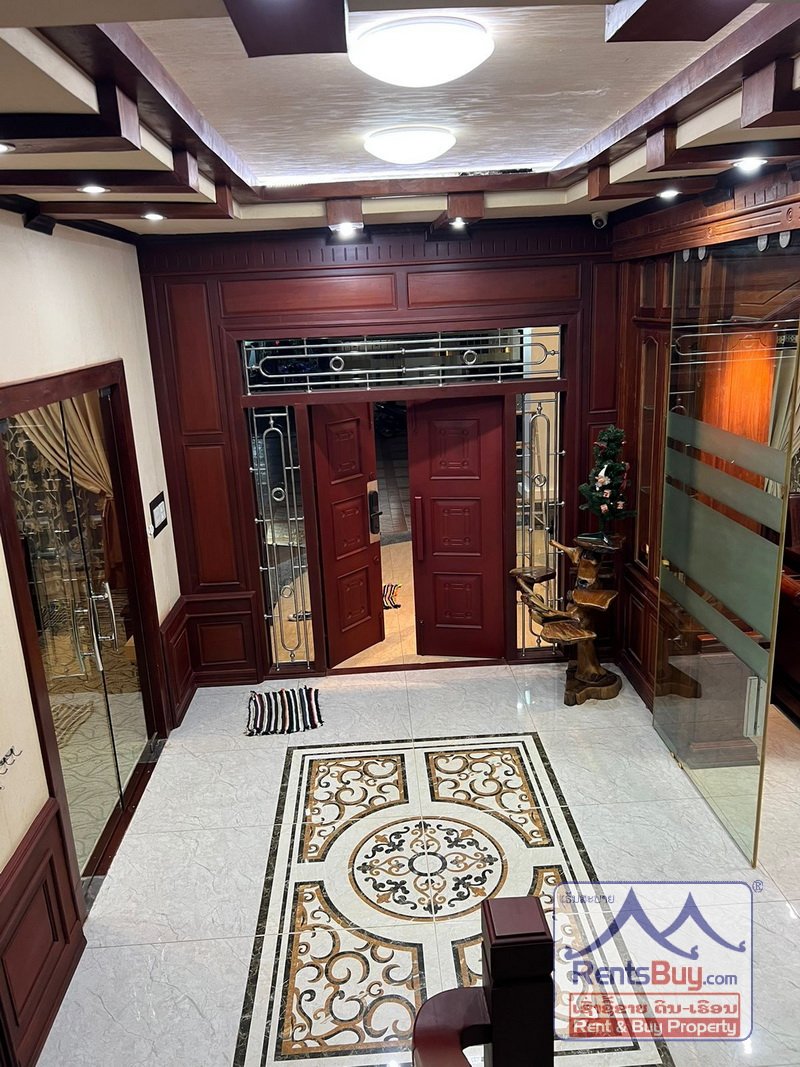 Villa house for rent_17 5395-Two storey Modern house for rent near Thatluang Plaza