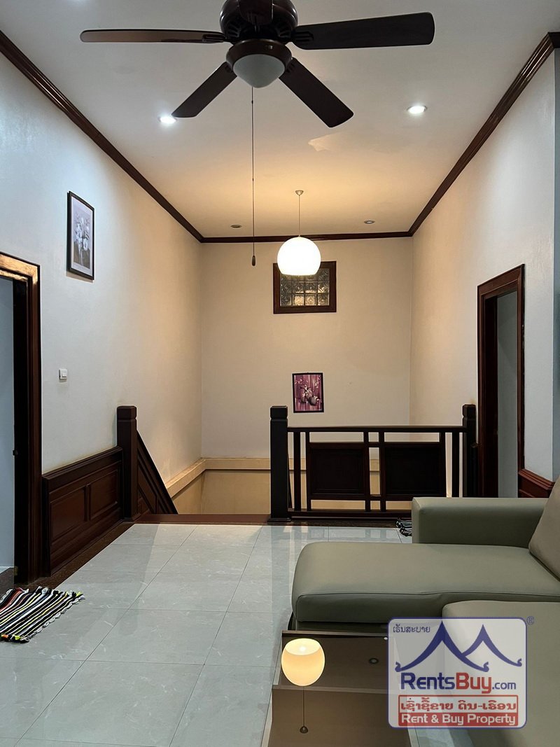 Villa house for rent_20 5395-Two storey Modern house for rent near Thatluang Plaza