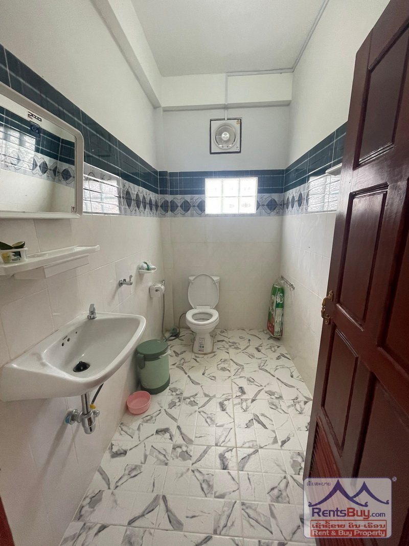 house for rent_02 5432-The half floor villa house for rent near Lao-American College