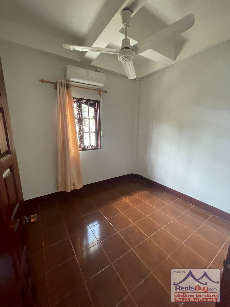 house for rent_04 5432-The half floor villa house for rent near Lao-American College