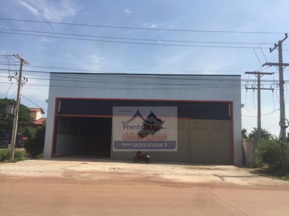 5617- Warehouse with office near the 450 Road and CSC Home Complex Center for rent.