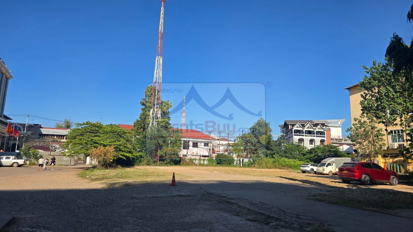 IMG-20251203-WA0031 5653- Vacant Land in prime location in City Center close to Khop Chai Deu Restaurant and Mekong River for sale.
