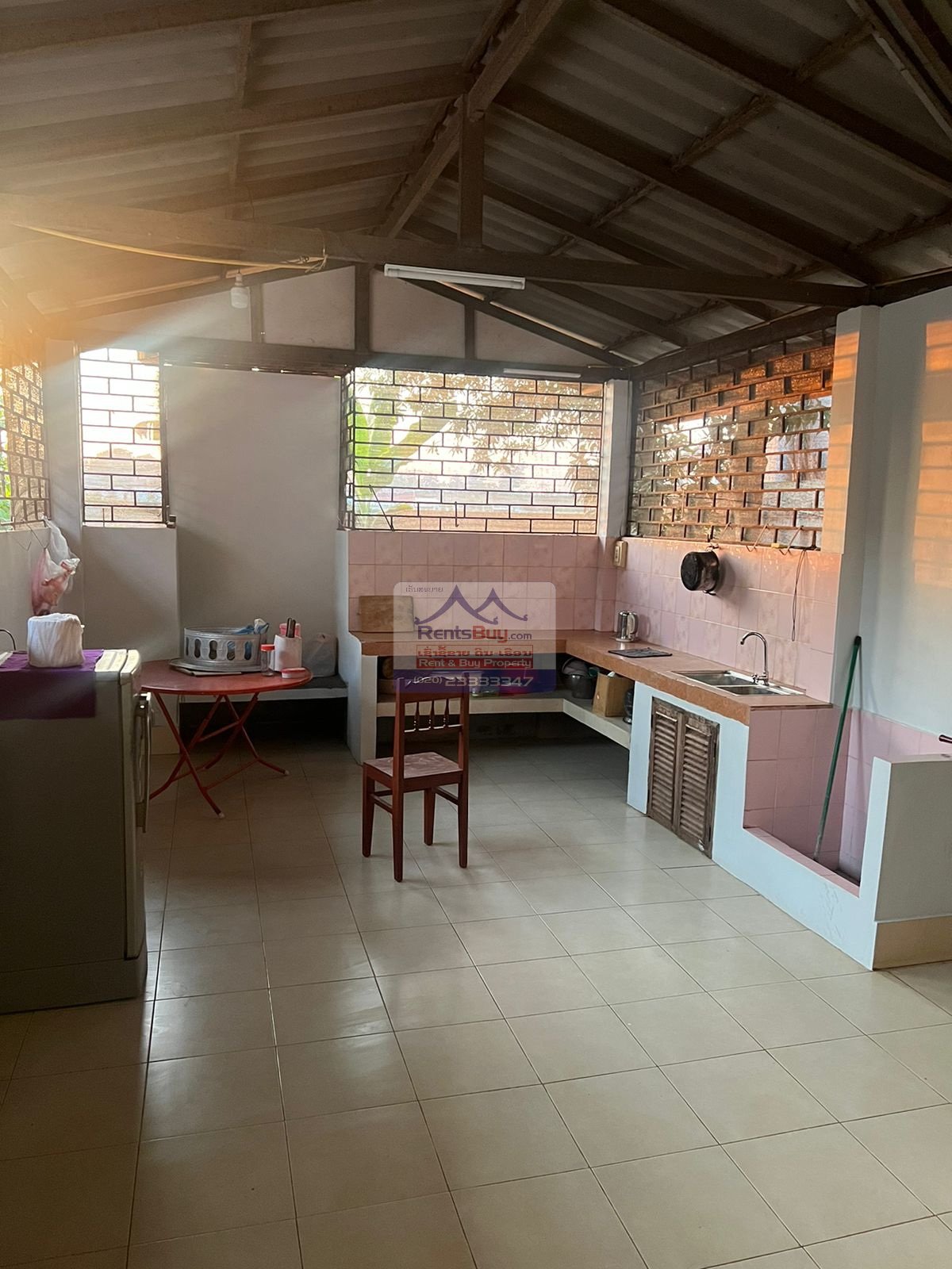 HouseForRent&Sale_Nongviengkham05 5745 – The cozy and charming house for rent and for sale near Lao Aussie Fresh Market and Vientiane Northern Bus Terminal.