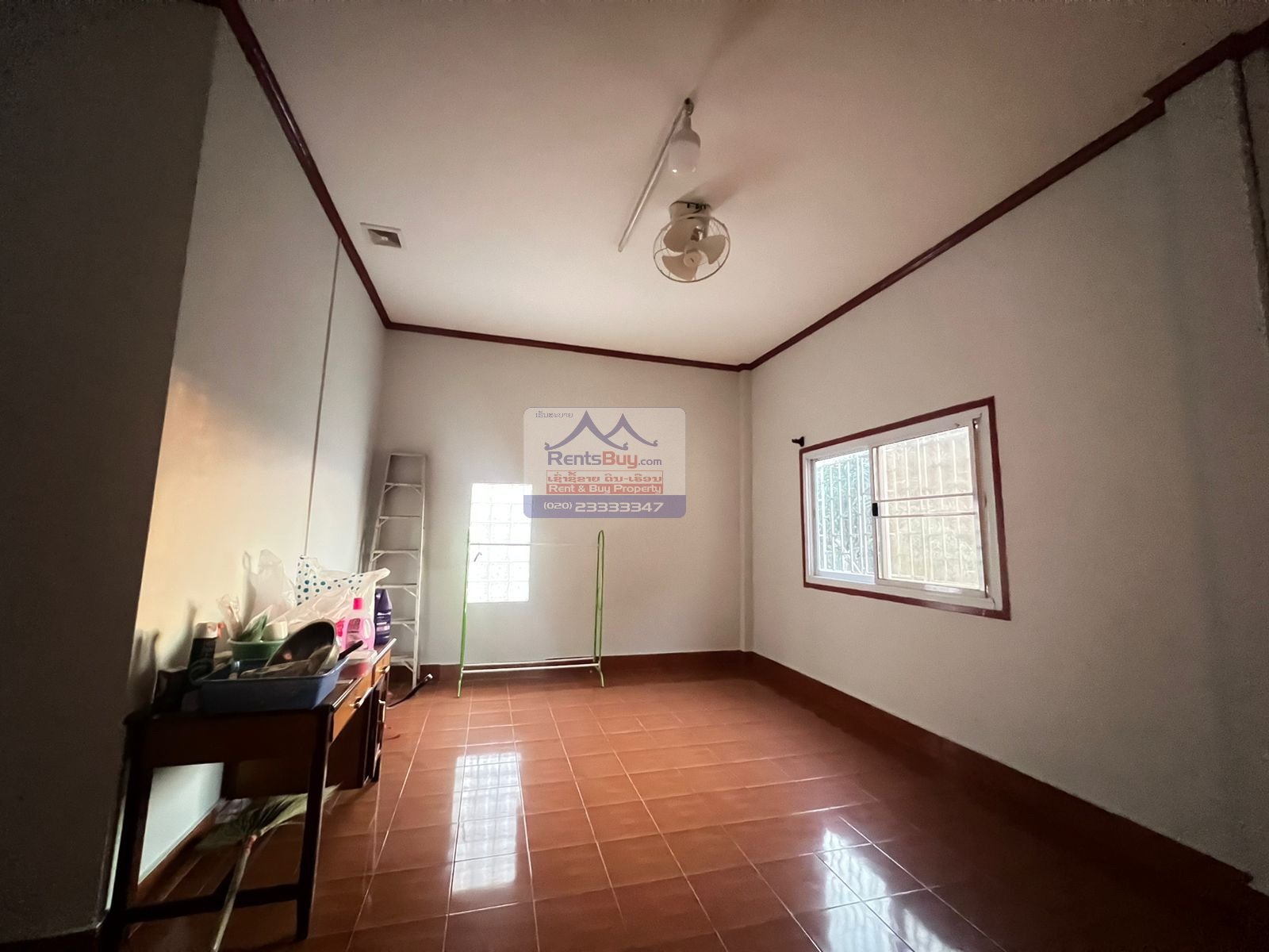 HouseForRent&Sale_Nongviengkham09 5745 – The cozy and charming house for rent and for sale near Lao Aussie Fresh Market and Vientiane Northern Bus Terminal.