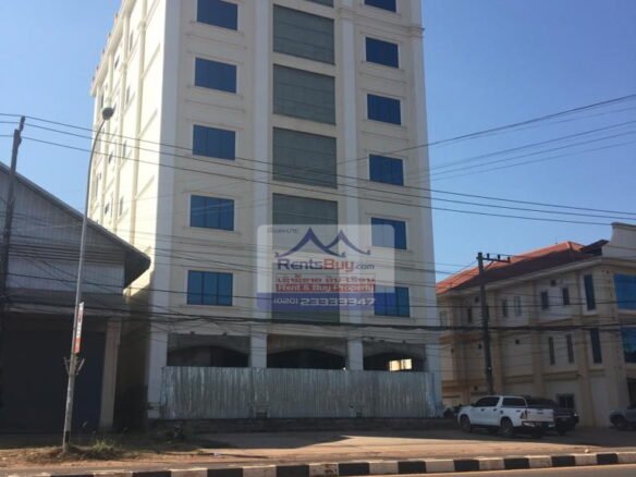 5761 – The convenient office building/office space situated near Southern Bus Station at Vientiane Prefecture.